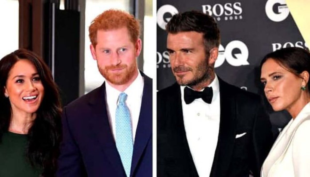 Purported reason behind Prince harry, Meghan Markle’s friendship fizzling out with David, Victoria Beckham