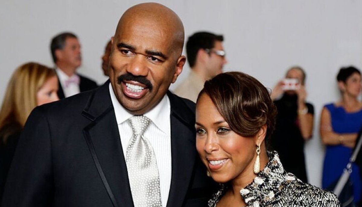 Steve Harvey slams rumors wife cheated on him with bodyguard and chef