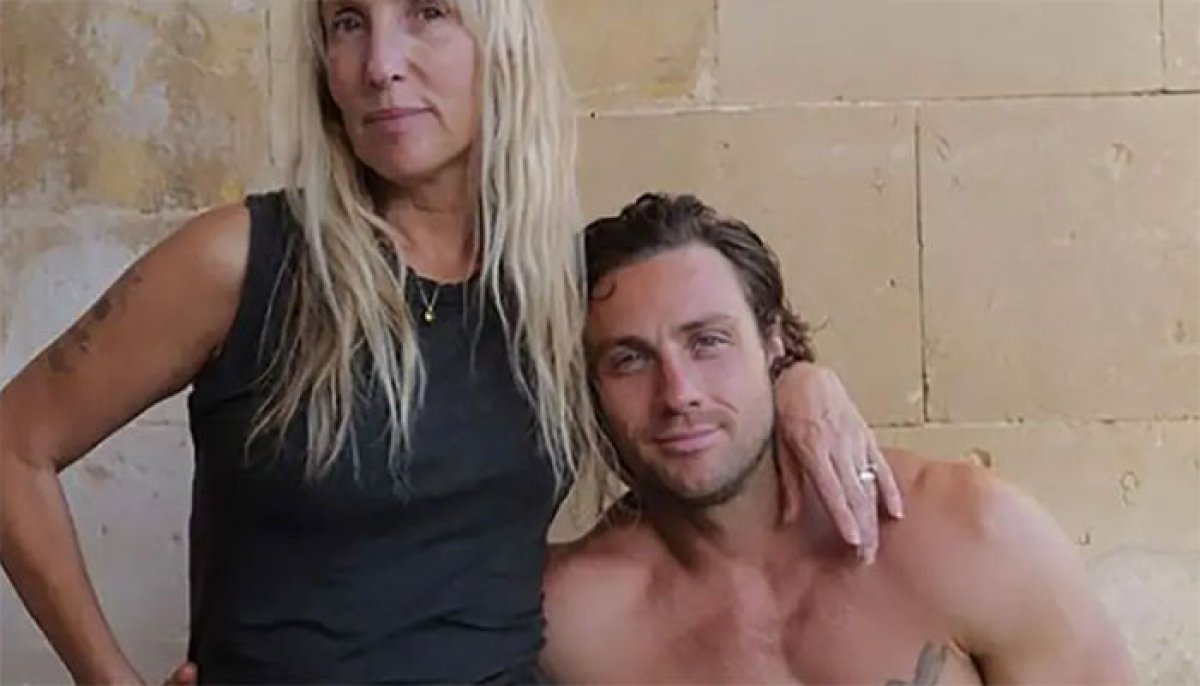 Aaron Taylor-Johnson aalongside wife Sam in dreamy summer escape