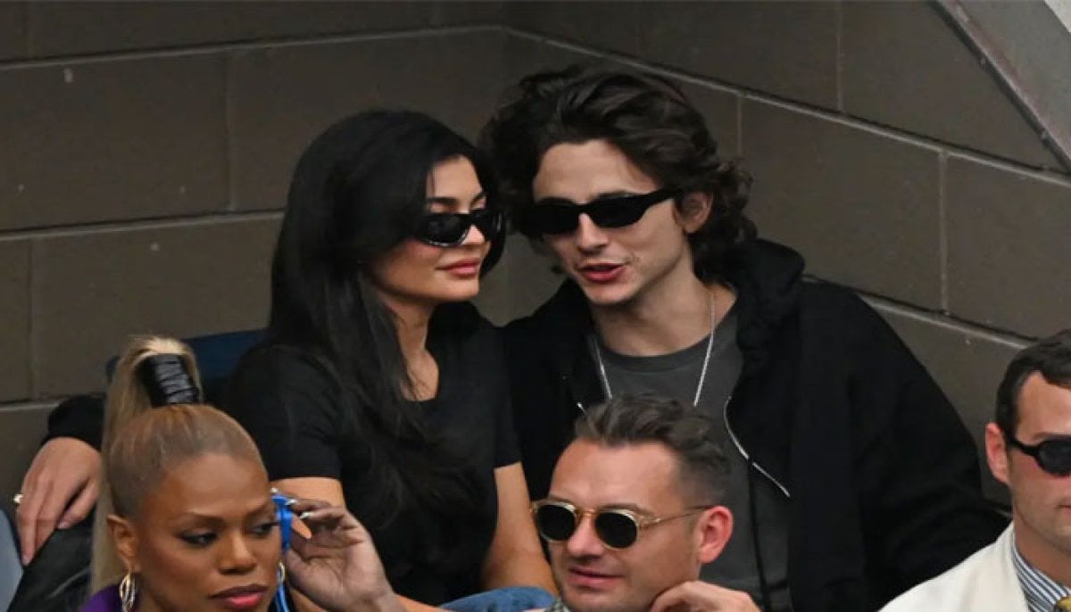 Kylie Jenner, Timothée Chalamet pack on PDA at 2023 US Open: See