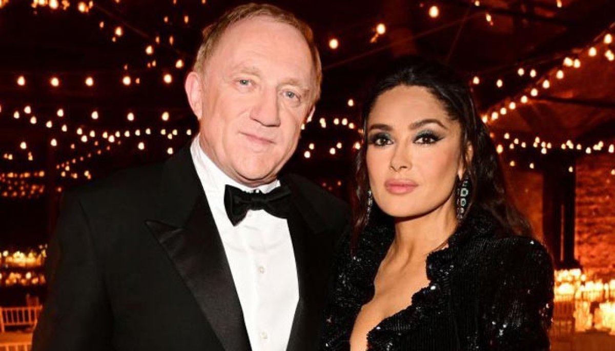 Salma Hayek faces backlash on anniversary post 