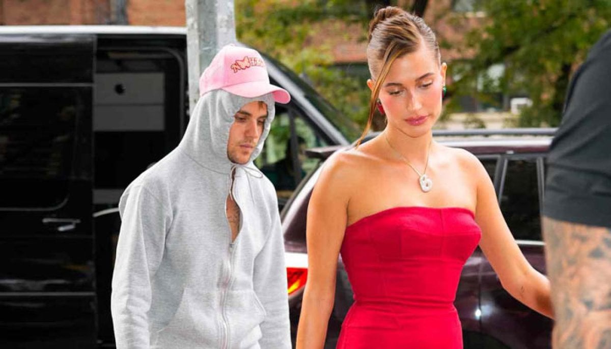 Hailey Bieber tunes into Valentine’s Day without Justin Bieber