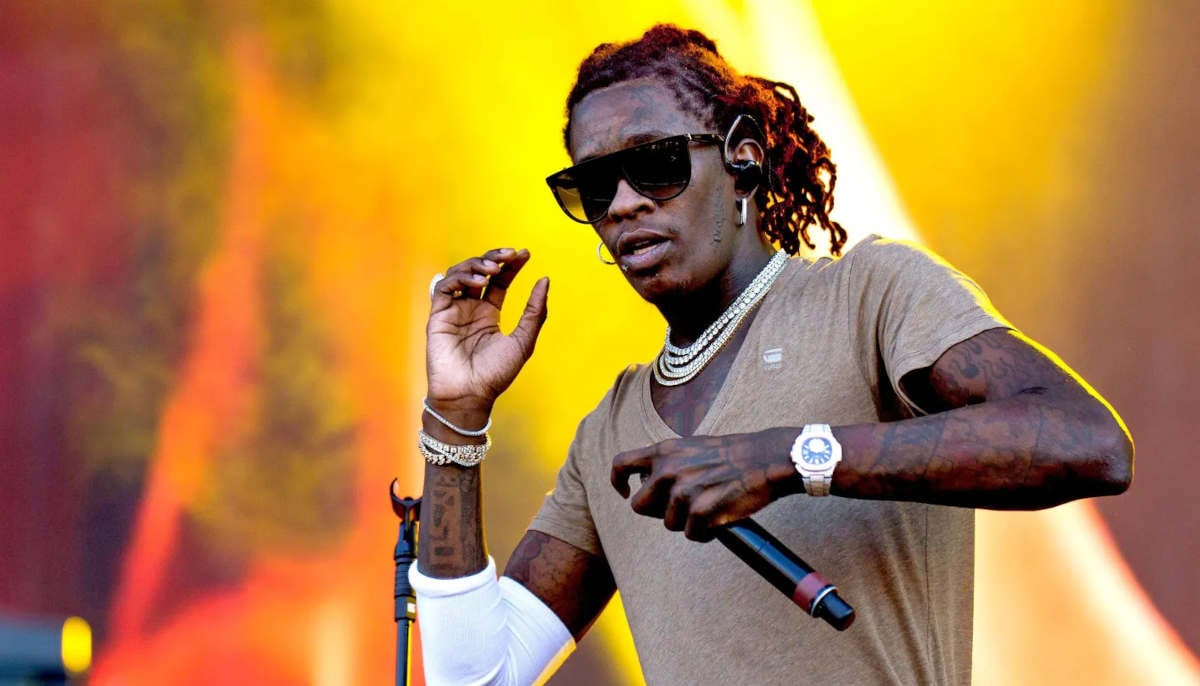 Young Thug spotted in studio as release deadline looms