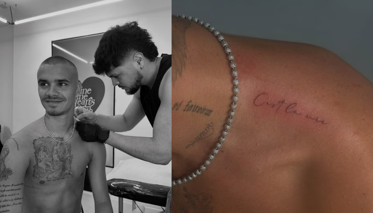 Romeo Beckham’s tattoo raises eyebrows in light of family rift