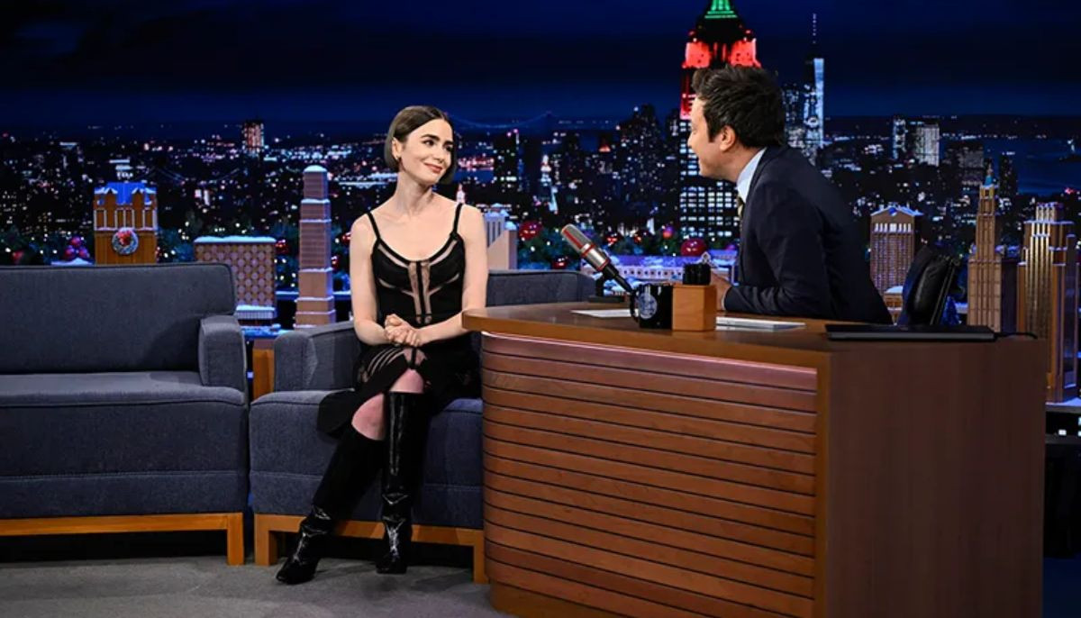 Lily Collins reacts as world leaders spark chaos over ‘Emily in Paris’