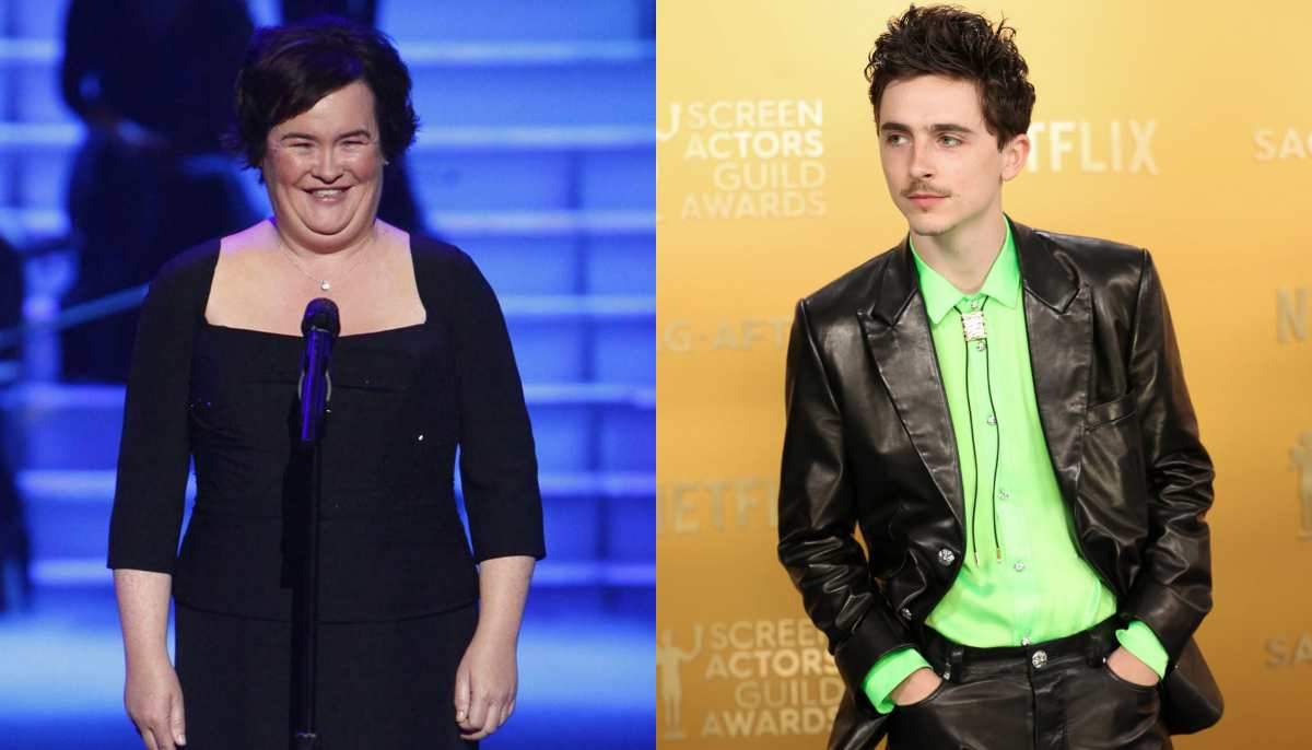 Susan Boyle responds to Timothee Chalamet’s comments