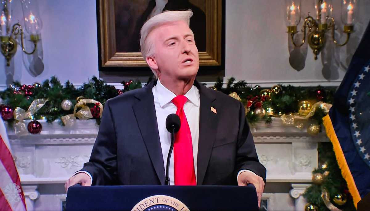 SNL’s Trump reveals why his name went missing from Epstein files  