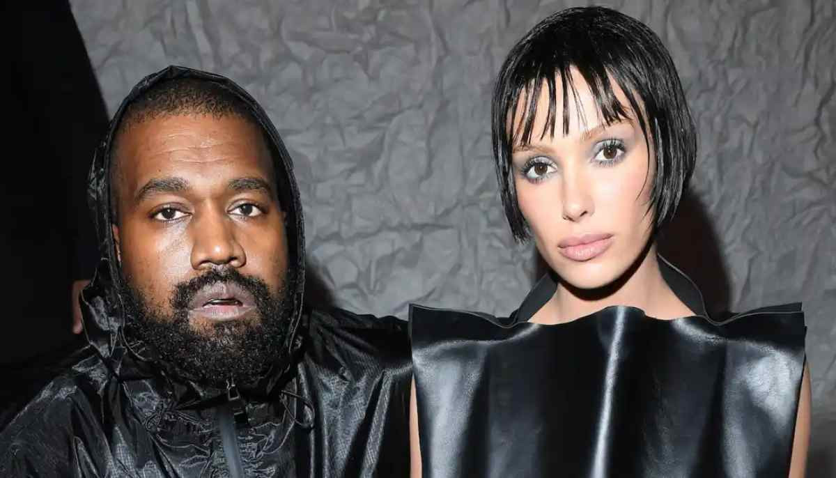 Bianca Censori keeps composure while Kanye West takes over her art debut 