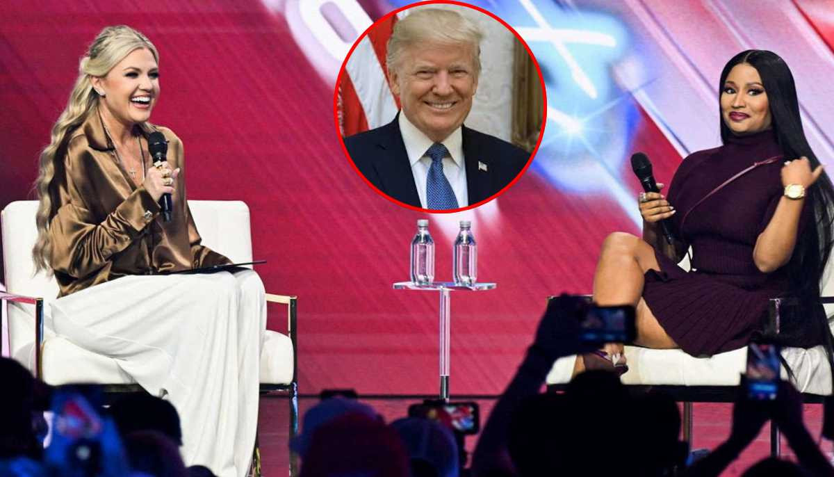 Nicki Minaj joins Erika Kirk to praise Donald Trump: ‘Dashing’