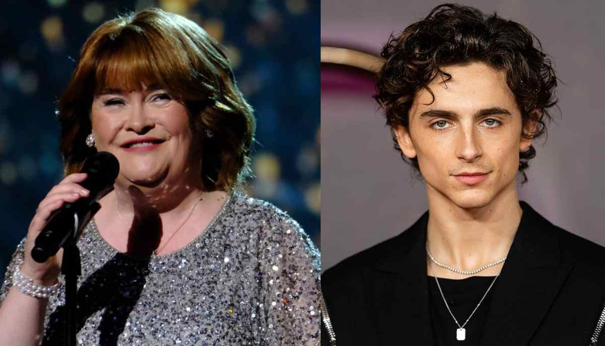 BGT legend Susan Boyle receives surprise gift from Timothée Chalamet
