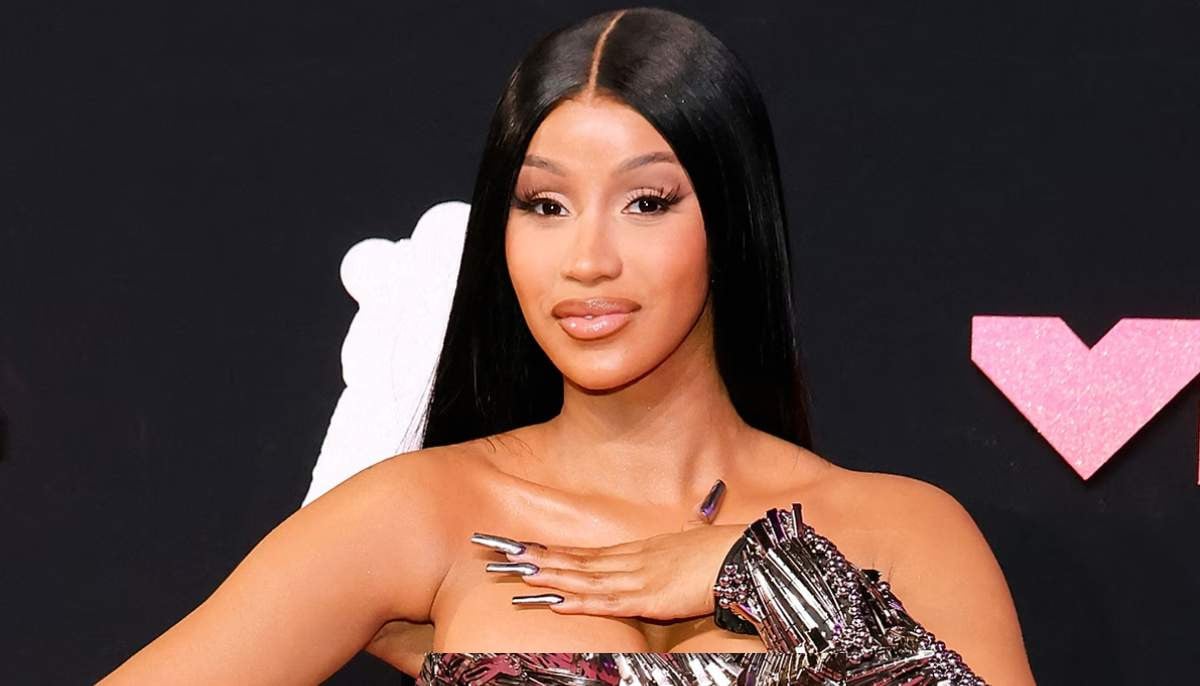 Cardi B dazzles in her pink Barbie era at Stefon Diggs game