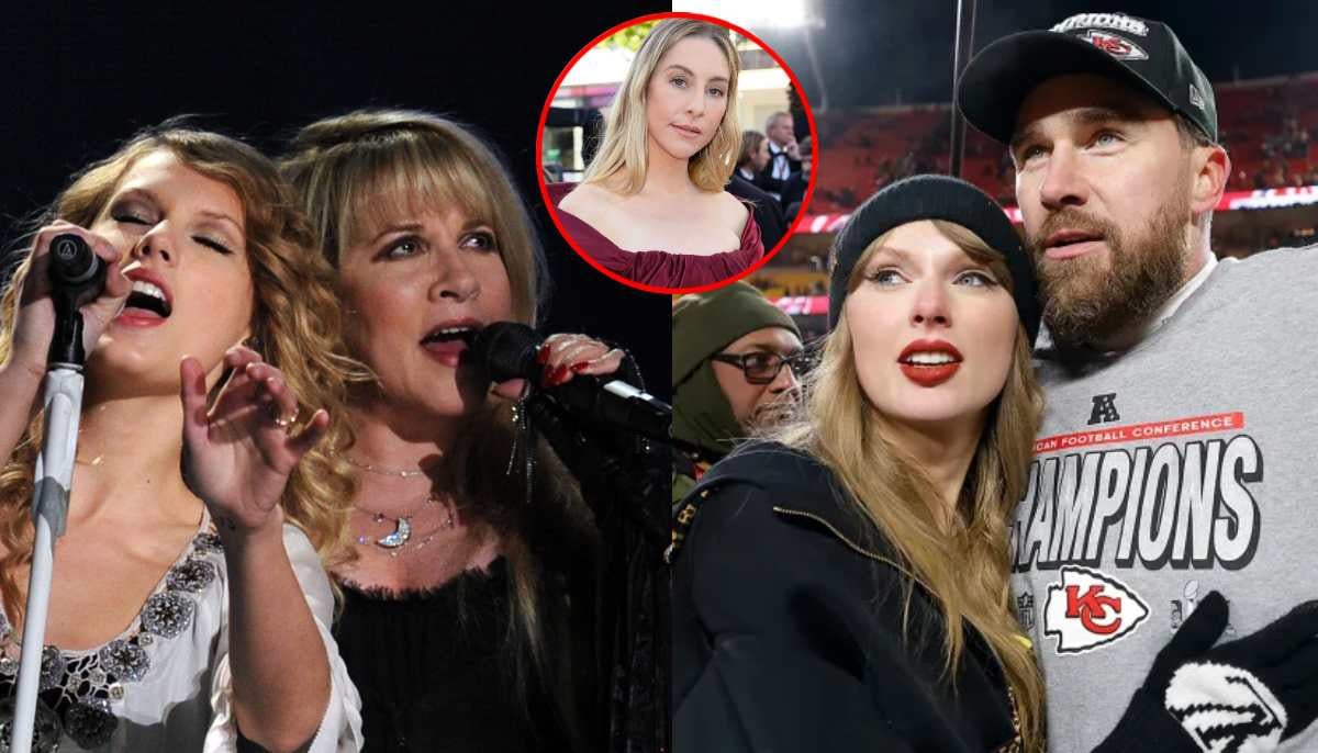 Taylor Swift trades Travis Kelce for Stevie Knicks at Este Haim’s wedding