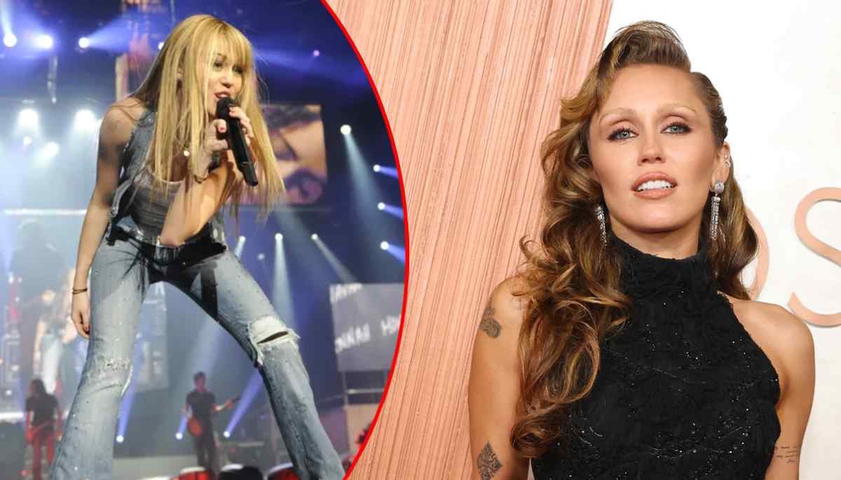 Miley Cyrus debuts iconic makeover for 'Hannah Montana' anniversary