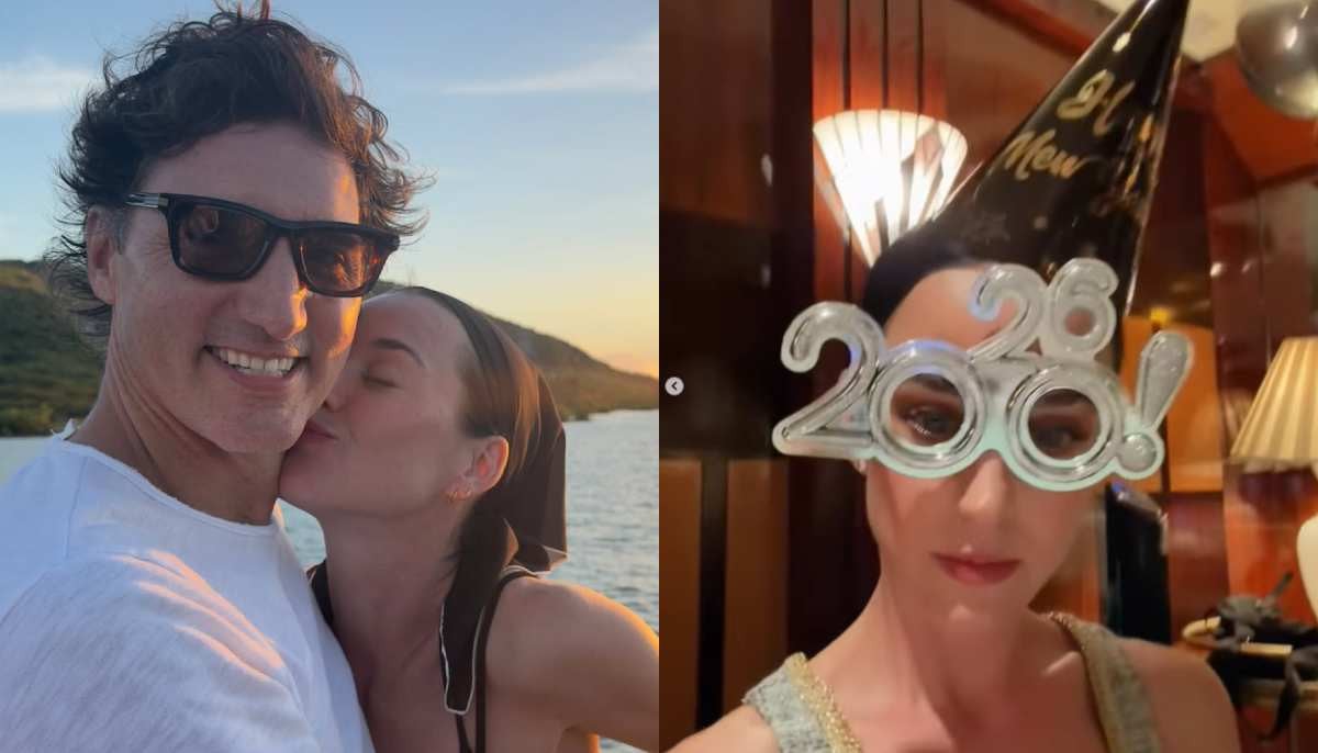 Justin Trudeau 'gives' Katy Perry unique keepsake for holiday season