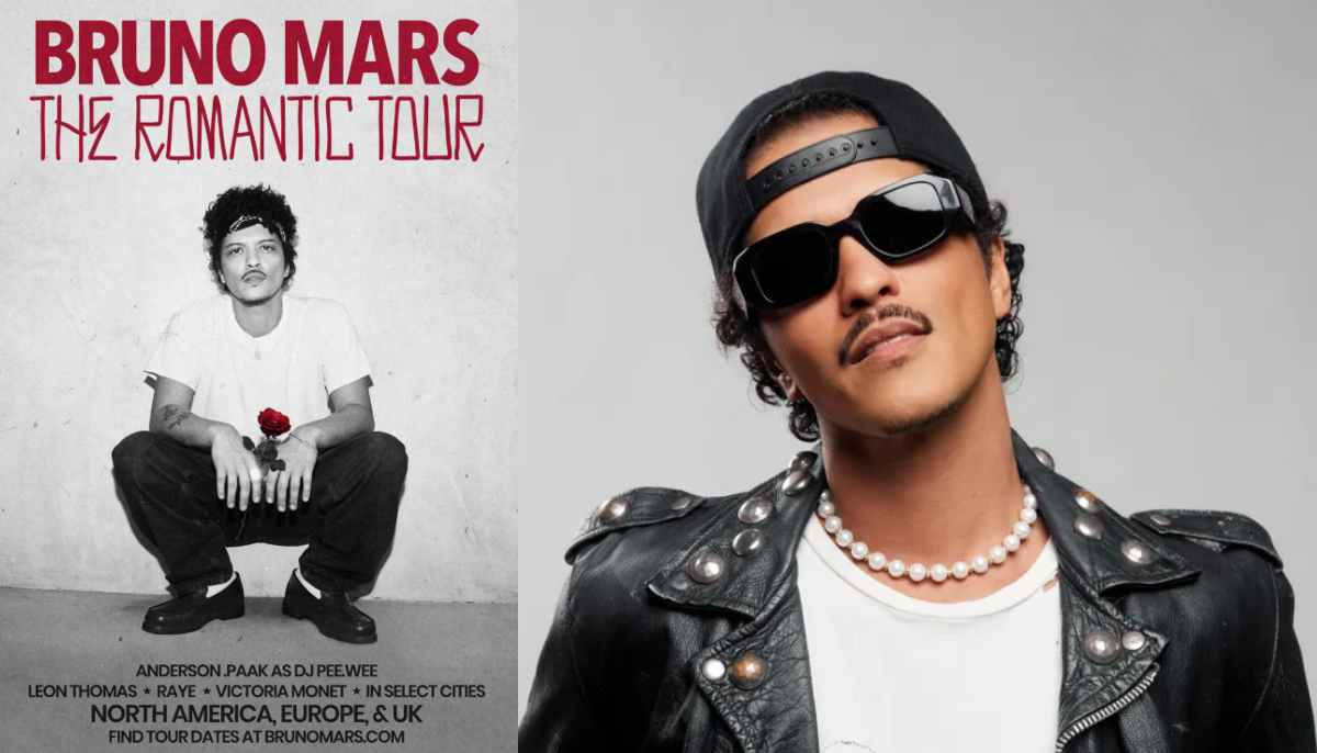 Bruno Mars ends decade-long hiatus with fourth album "The Romantic"