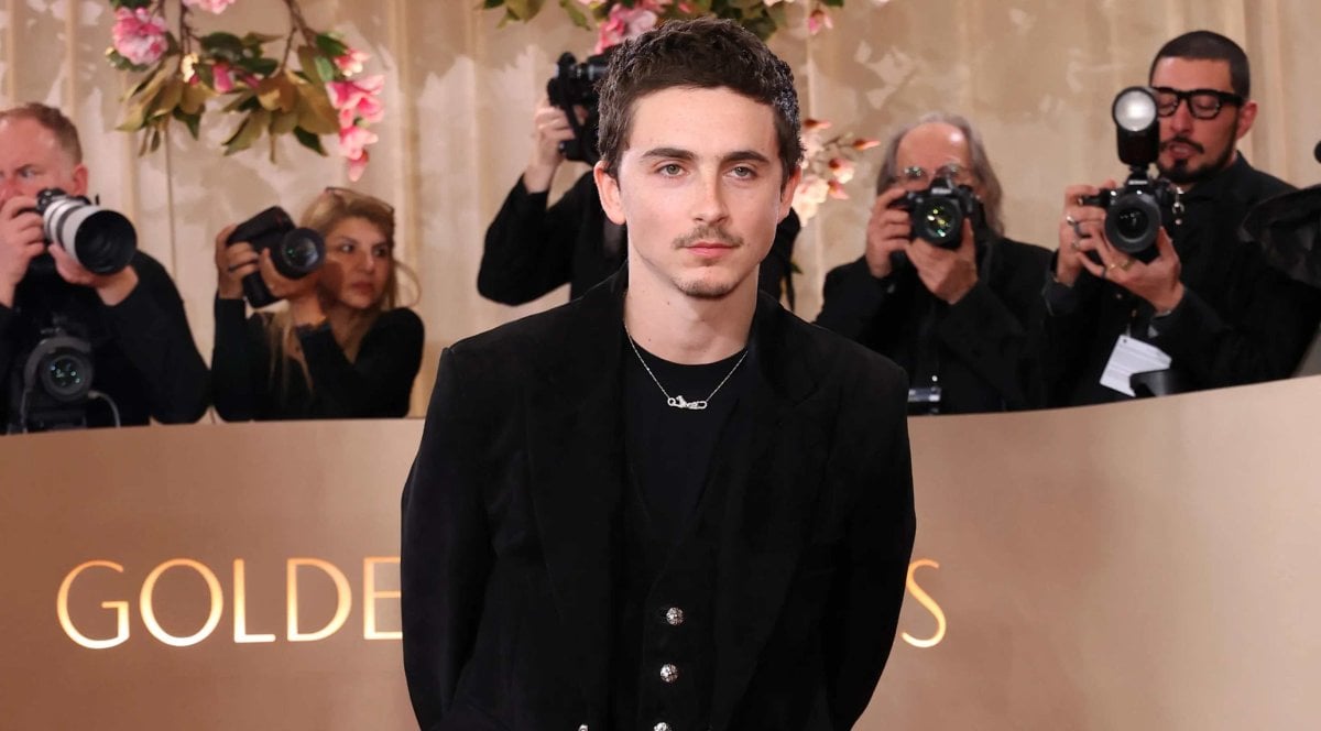 Timothee Chalamet wins his first Golden Globe for ‘Marty Supreme’