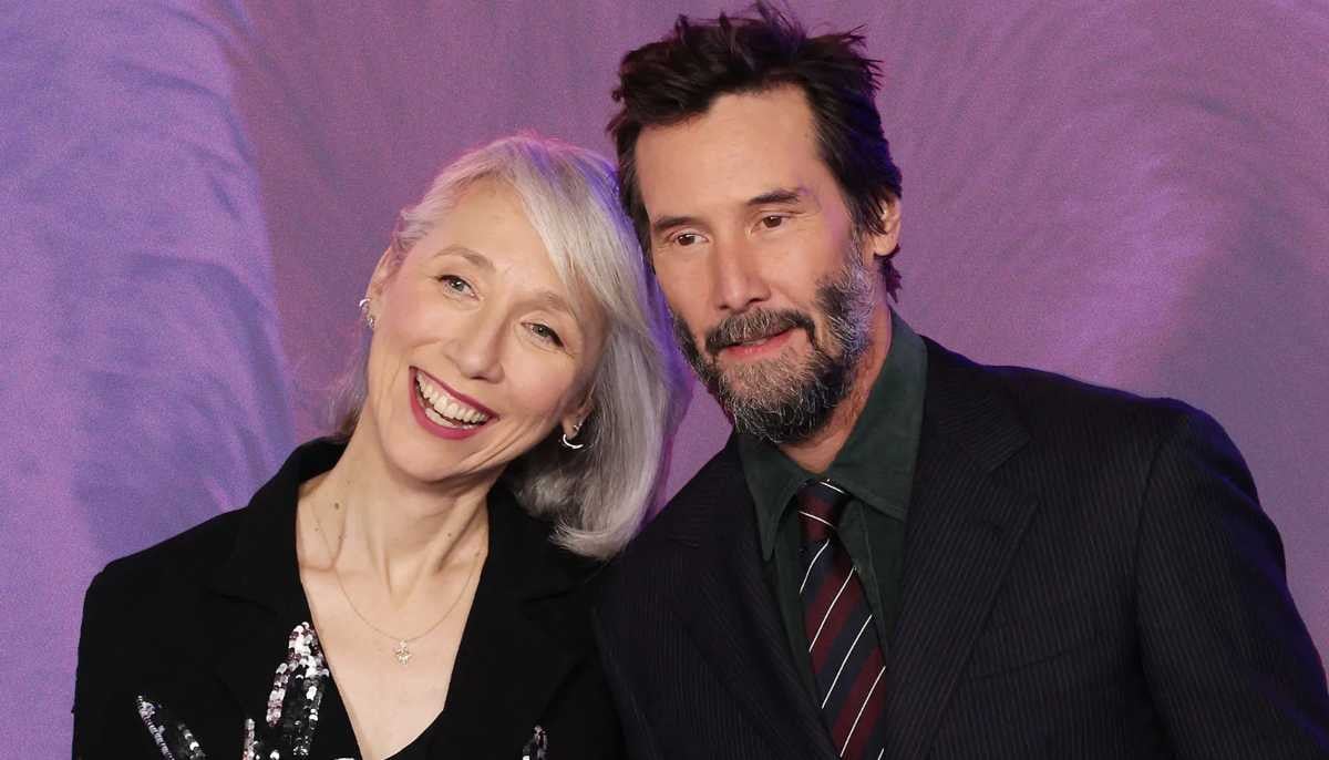 Keanu Reeves shares steamy moment with beau Alexandra Grant 