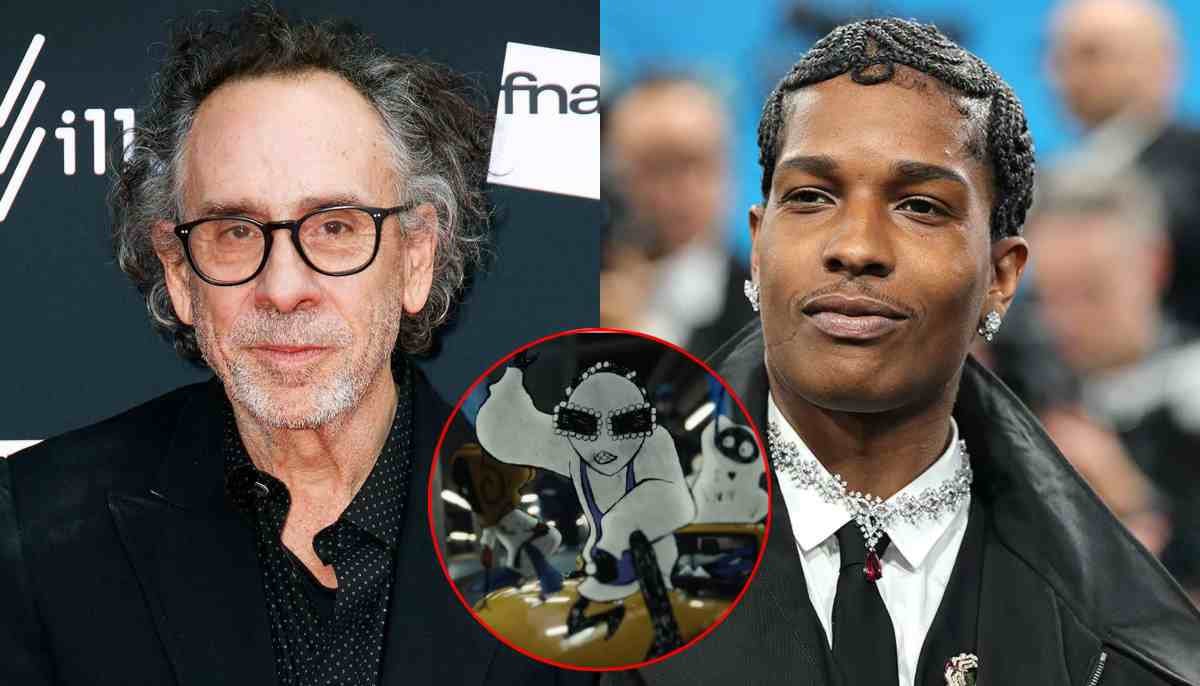 Tim Burton animated characters 'aura farming' in ASAP Rocky MV: Watch