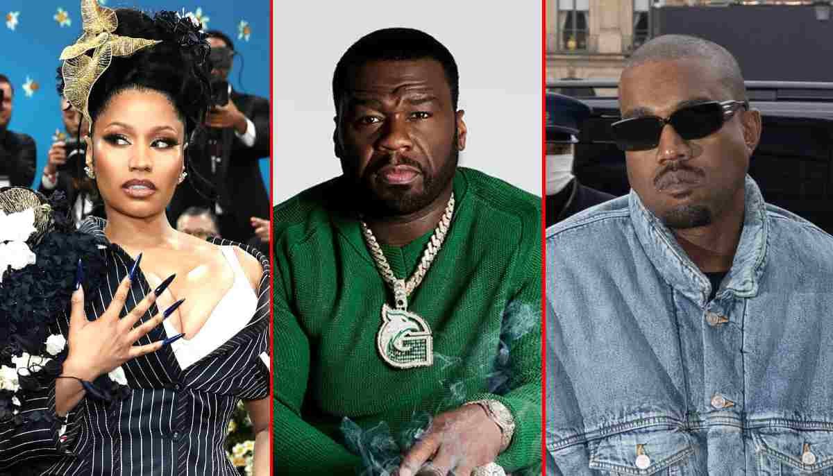 50 Cent drags Nicki Minaj, Kanye West on 'Moses the Black' premiere