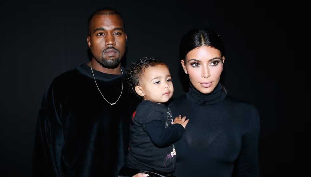 Kim Kardashian says Kanye was ‘DJing’ as she gave birth to North