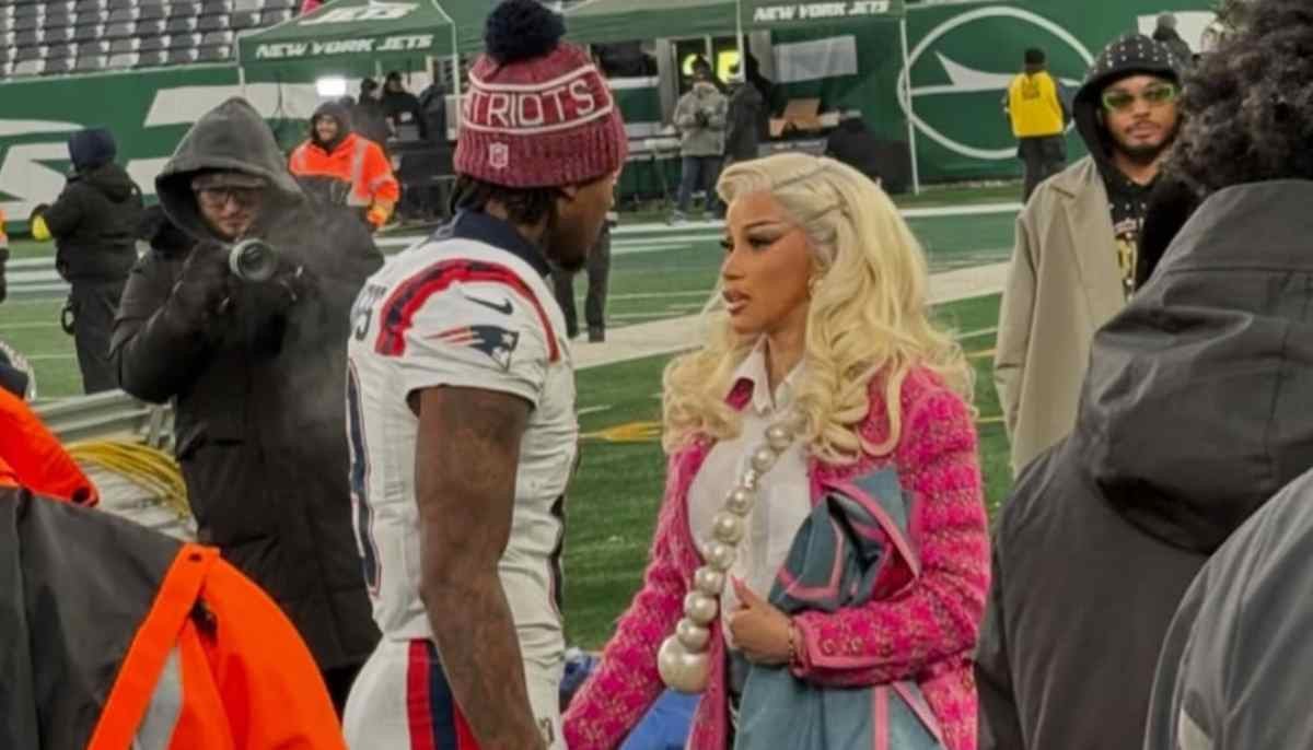 Cardi B, Stefon Diggs get cosy ahead of Super Bowl, Bad Bunny halftime