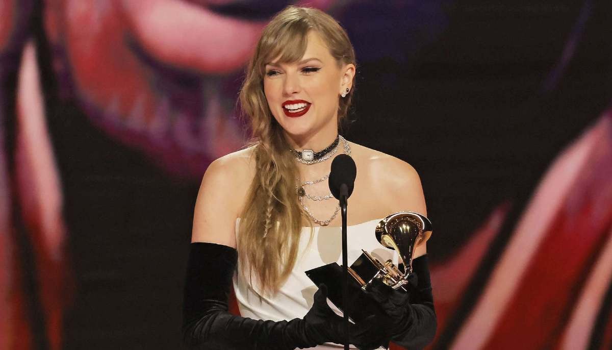 Taylor Swift 'attends' Grammy event amid snub buzz
