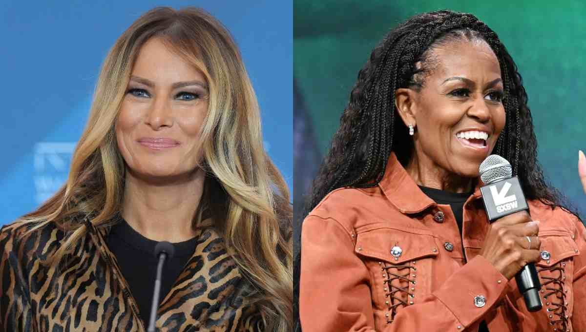 Melania Trump V. Michelle Obama: First ladies compete with projects