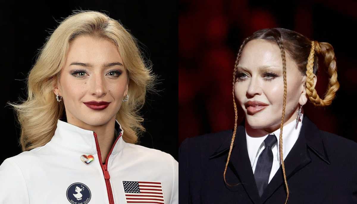 Madonna sends surprise message to Olympic figure skater Amber Glenn