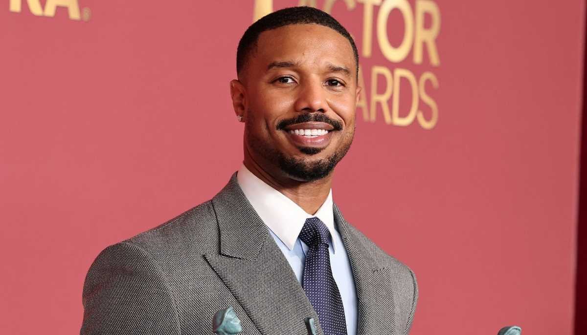 Michael B. Jordan overcome with emotion after ‘Sinners’ Actor Award win