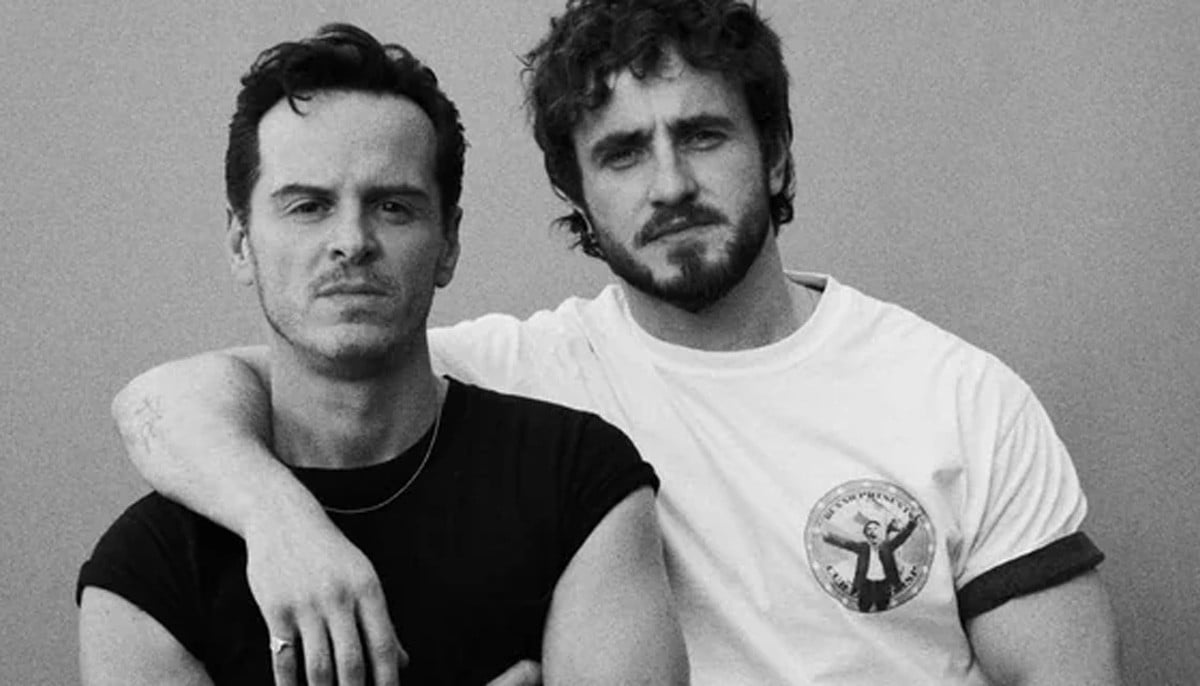 Paul Mescal and Harris Dickinson transform into 'Beatles' legends 