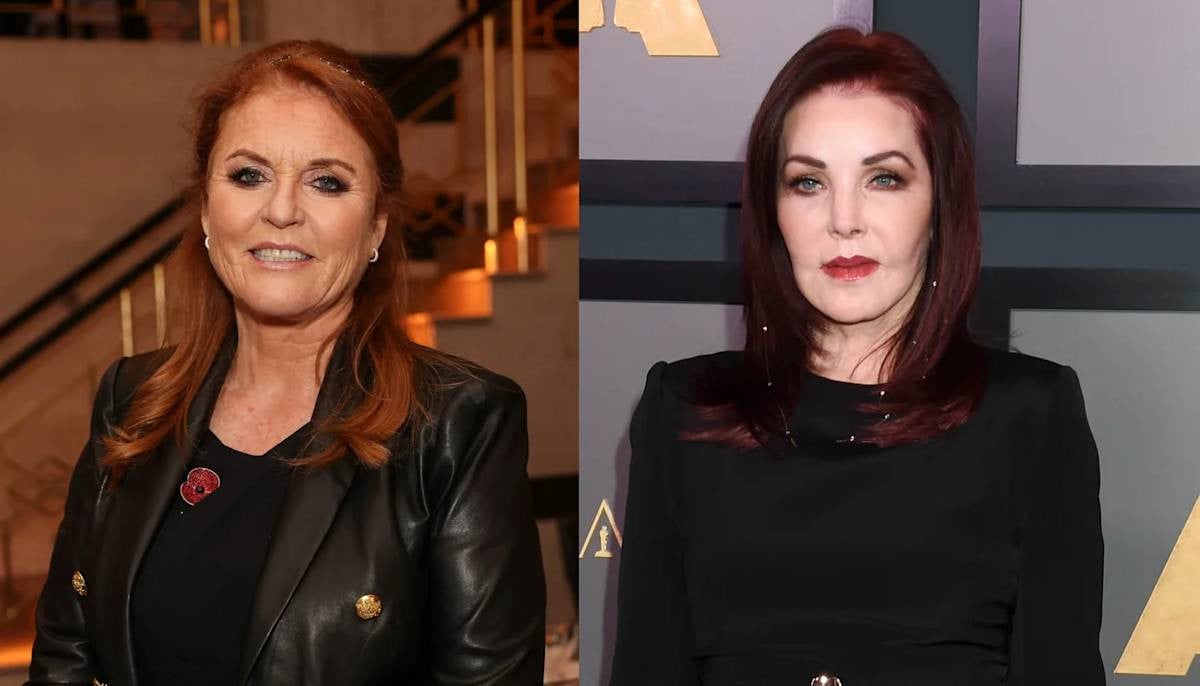 Sarah Ferguson leans on Priscilla Presley after Epstein scandal