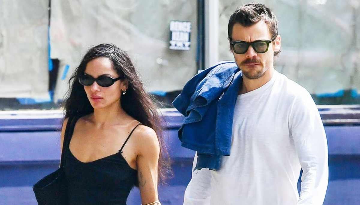 Harry Styles packs on PDA with another star amid Zoe Kravitz romance