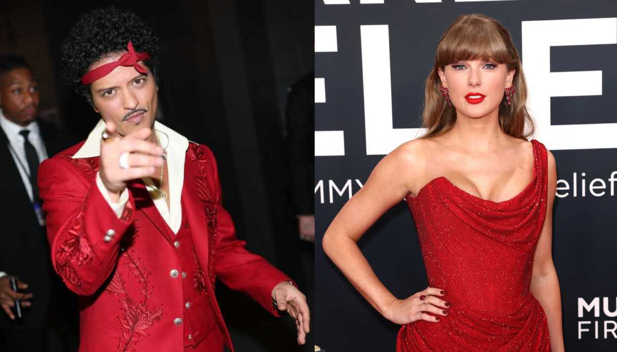 Bruno Mars breaks silence after 'liking' anti-Taylor Swift post