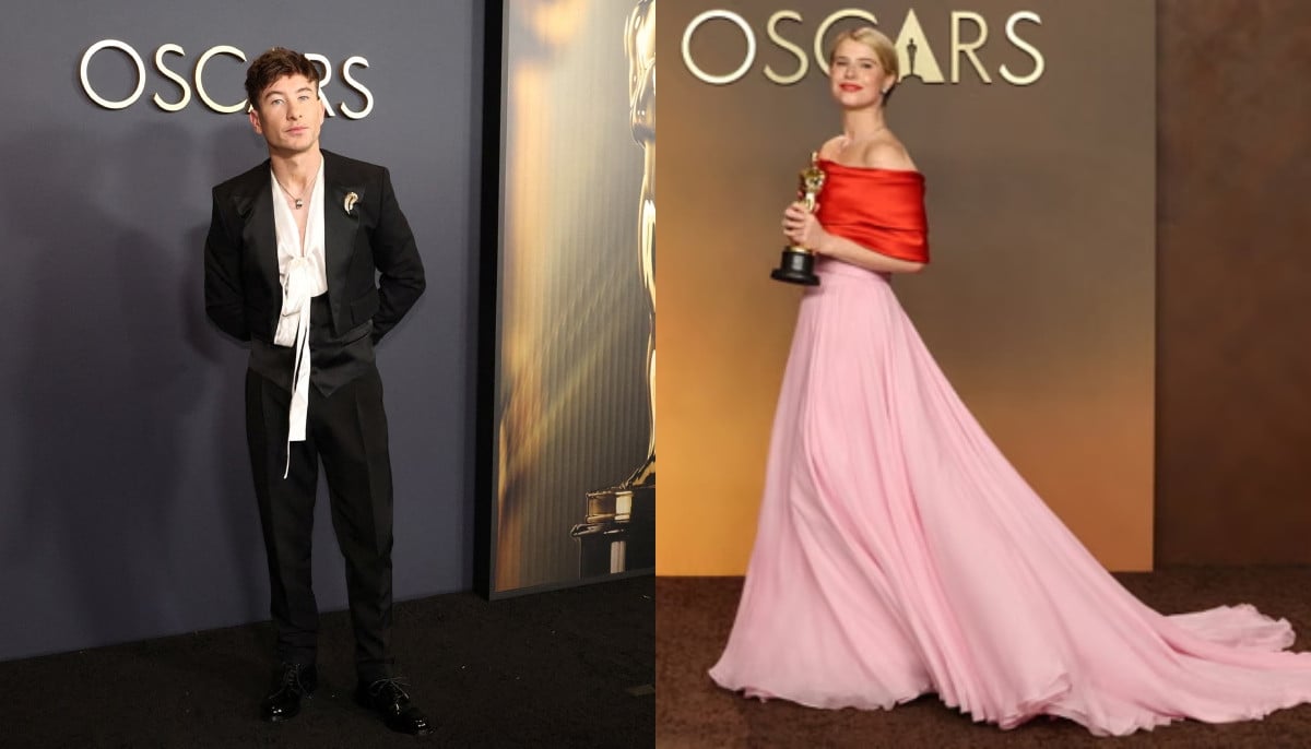 Barry Keoghan congratulates Jessie Buckley on Oscar win