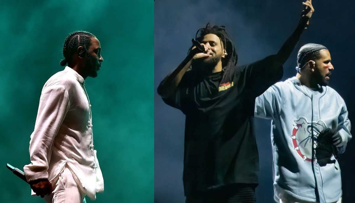 J.Cole reveals how ‘bad’ Drake, Kendrick Lamar rap feud got for him