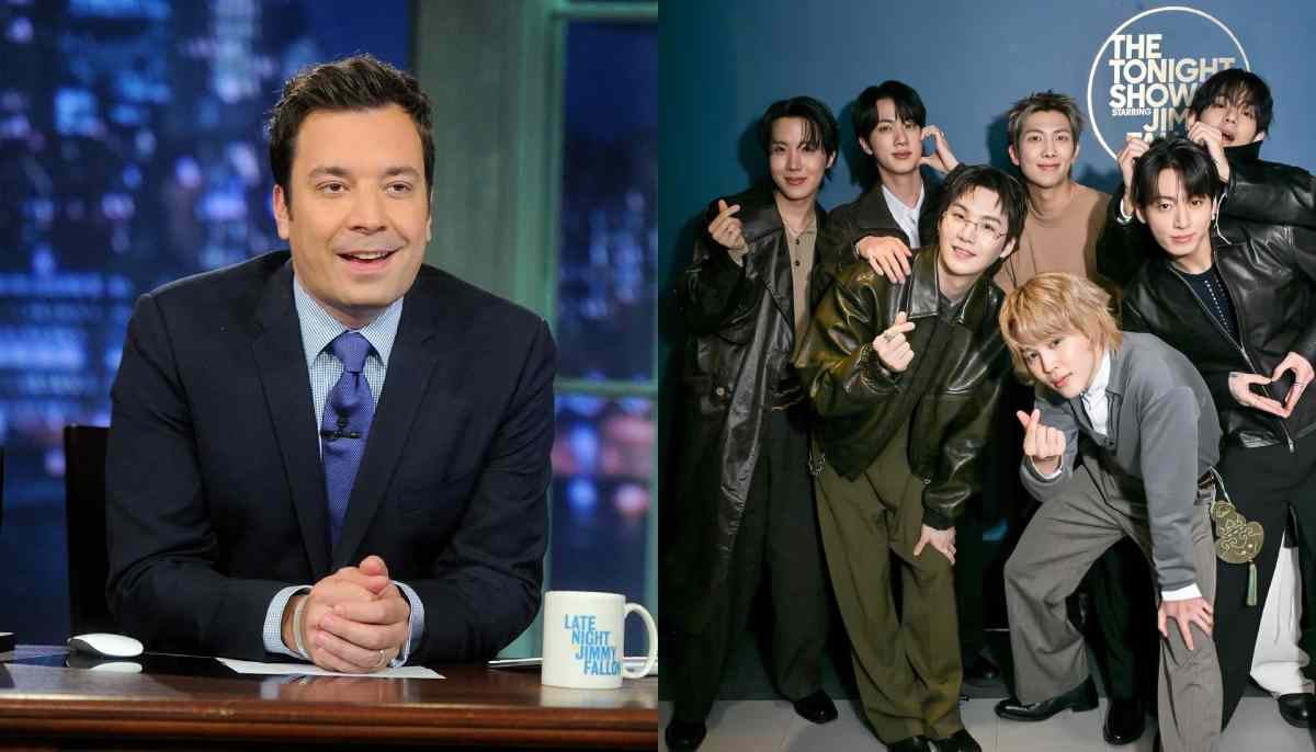 BTS reunite on 'The Tonight Show', Jimmy Fallon reacts