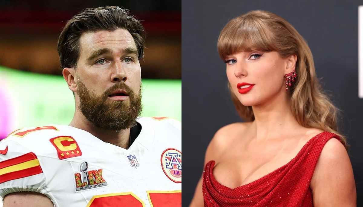 Travis Kelce blames Taylor Swift for missing wedding ceremony