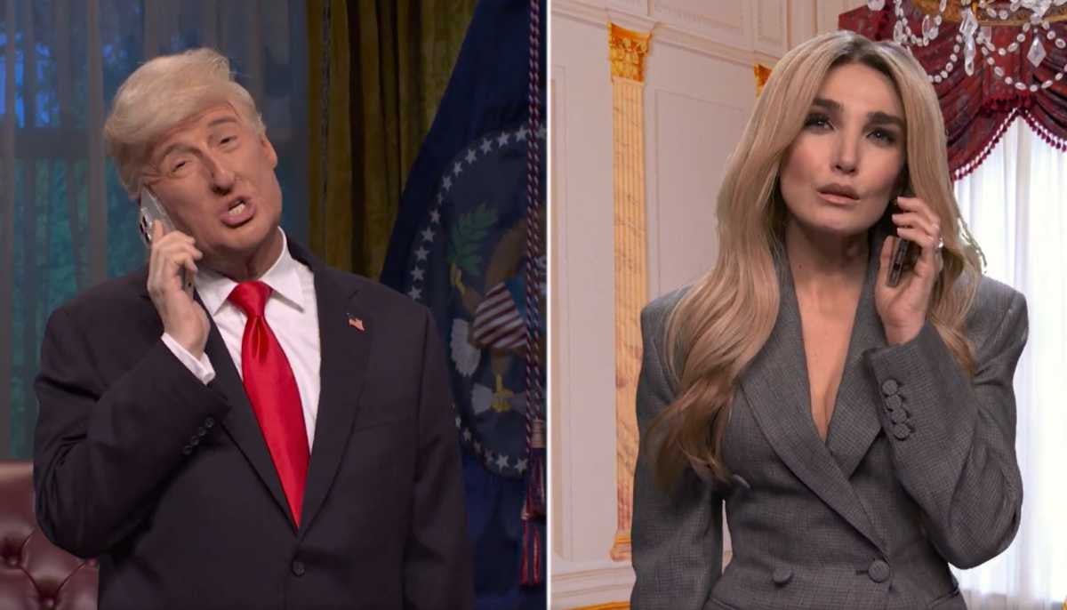 SNL’s Trump calls Melania’s Epstein speech idea ‘insane’ 