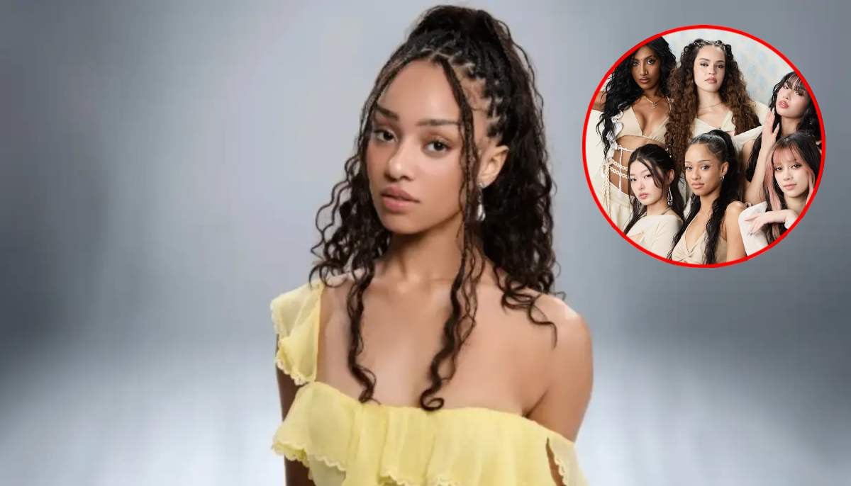 KATSEYE Manon appears on Coachella stage without band members