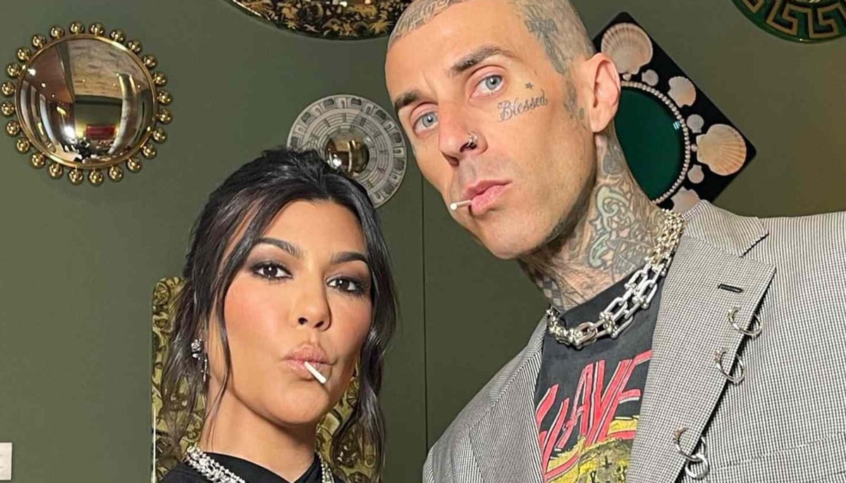 Travis Barker posts bizarre photo amid birthday tribute to Kourtney Kardashian