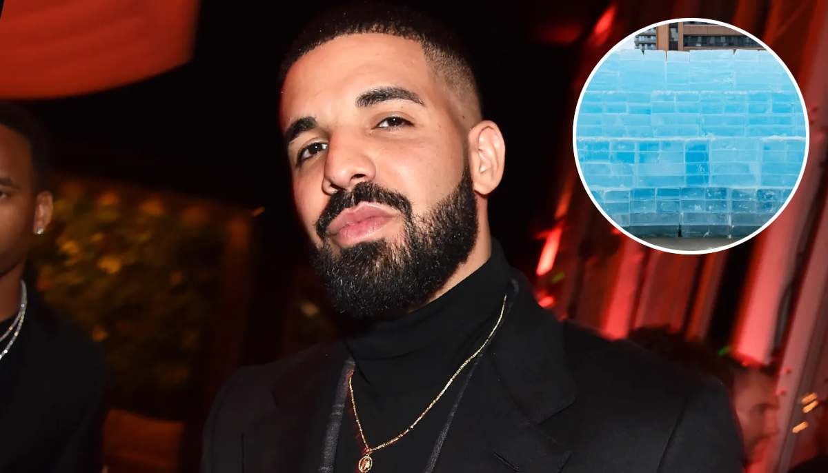 Drake fans succeed in melting huge ice block in Toronto