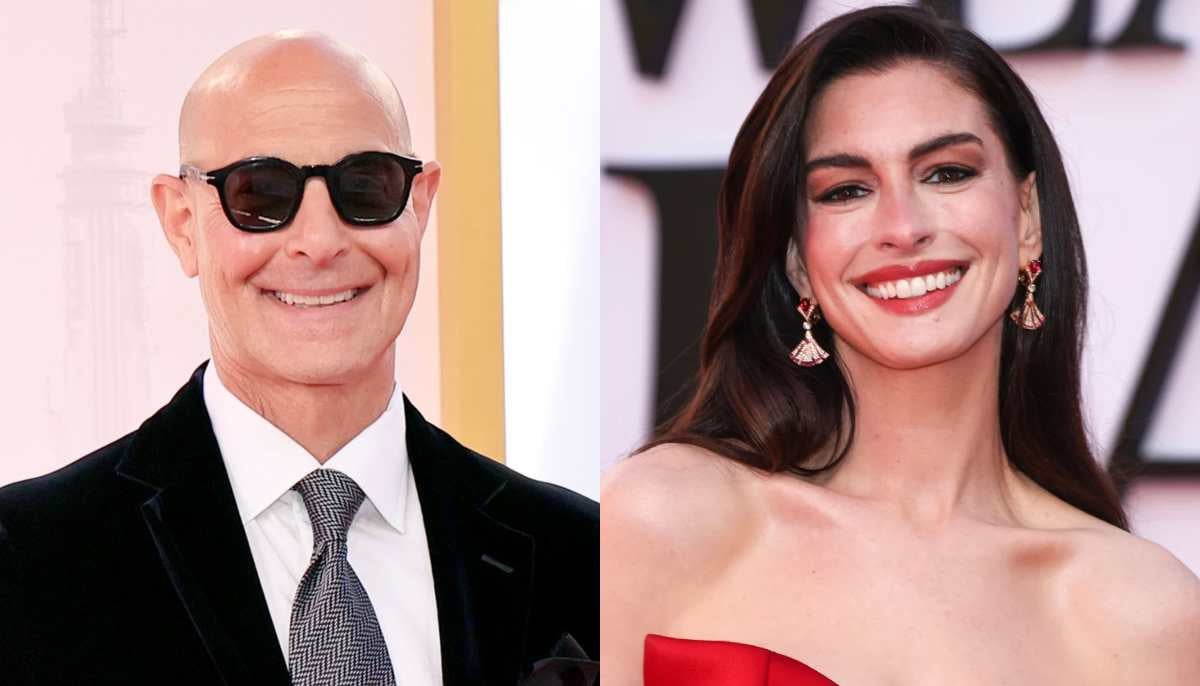 Stanley Tucci breaks silence on Anne Hathaway’s “diva” jab