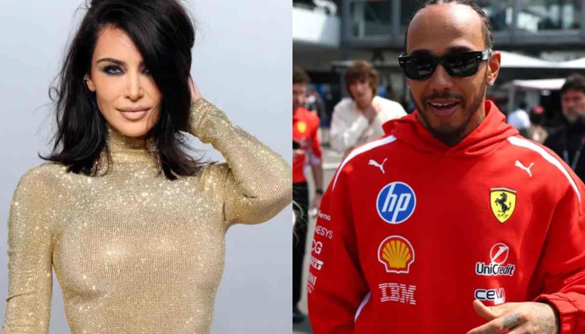 Kim Kardashian, Lewis Hamilton pack on PDA in Malibu 