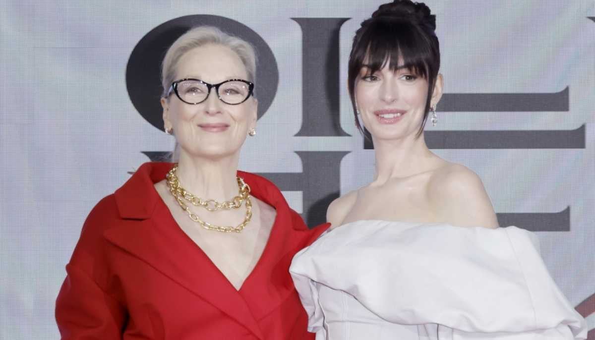 Anne Hathaway and Meryl Streep fuels buzz with viral interaction