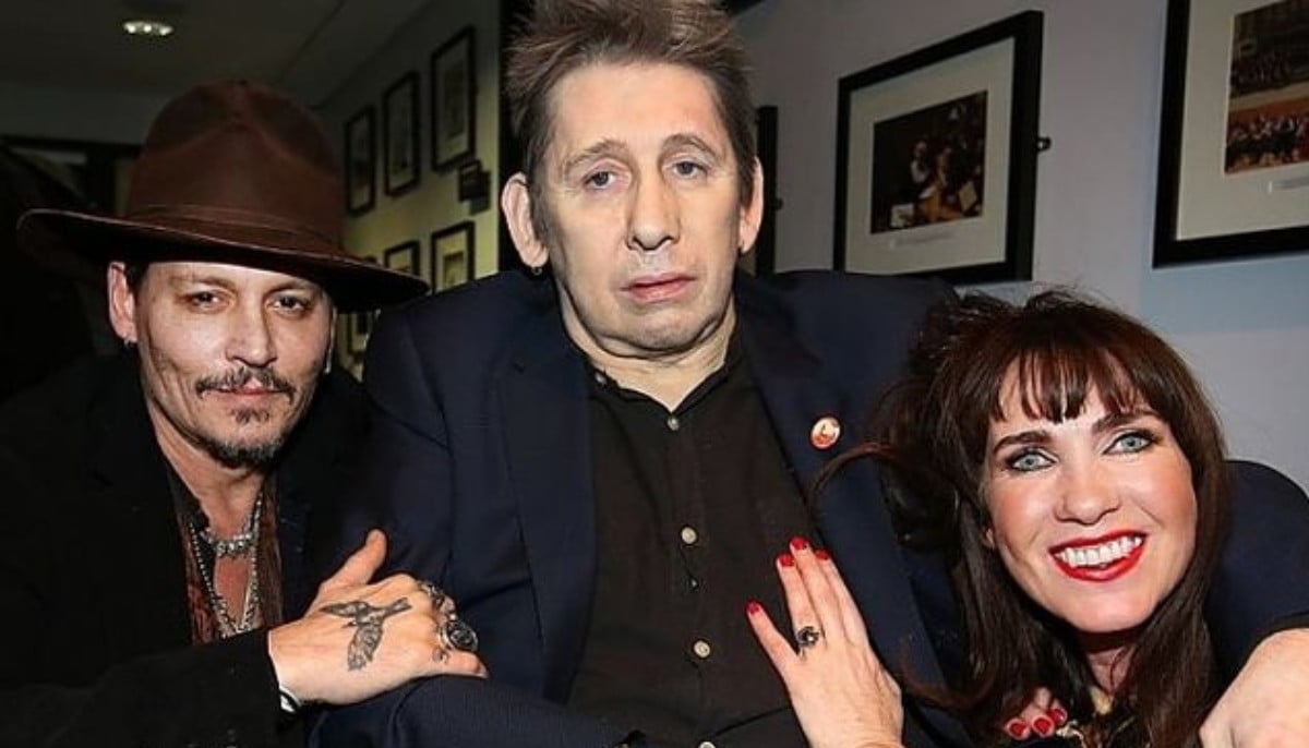 Johnny Depp joins hands with Imelda May for Shane MacGowan's tribute