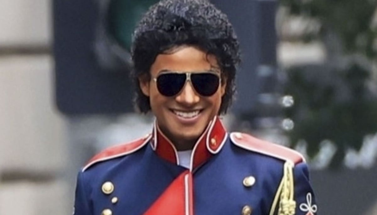 Jaafar Jackson celebrates ‘Michael’ success with iconic meme