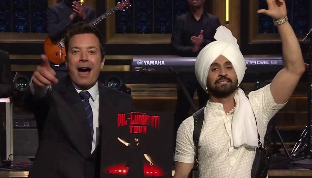 Video: Jimmy Fallon in party mode with Diljit Dosanjh