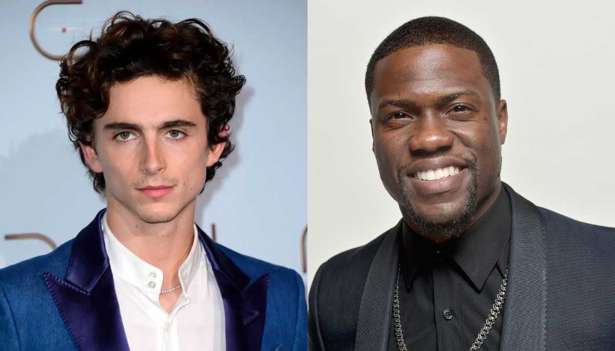 Kevin Hart takes aim at Timothée Chalamet in wild roast clip: Watch