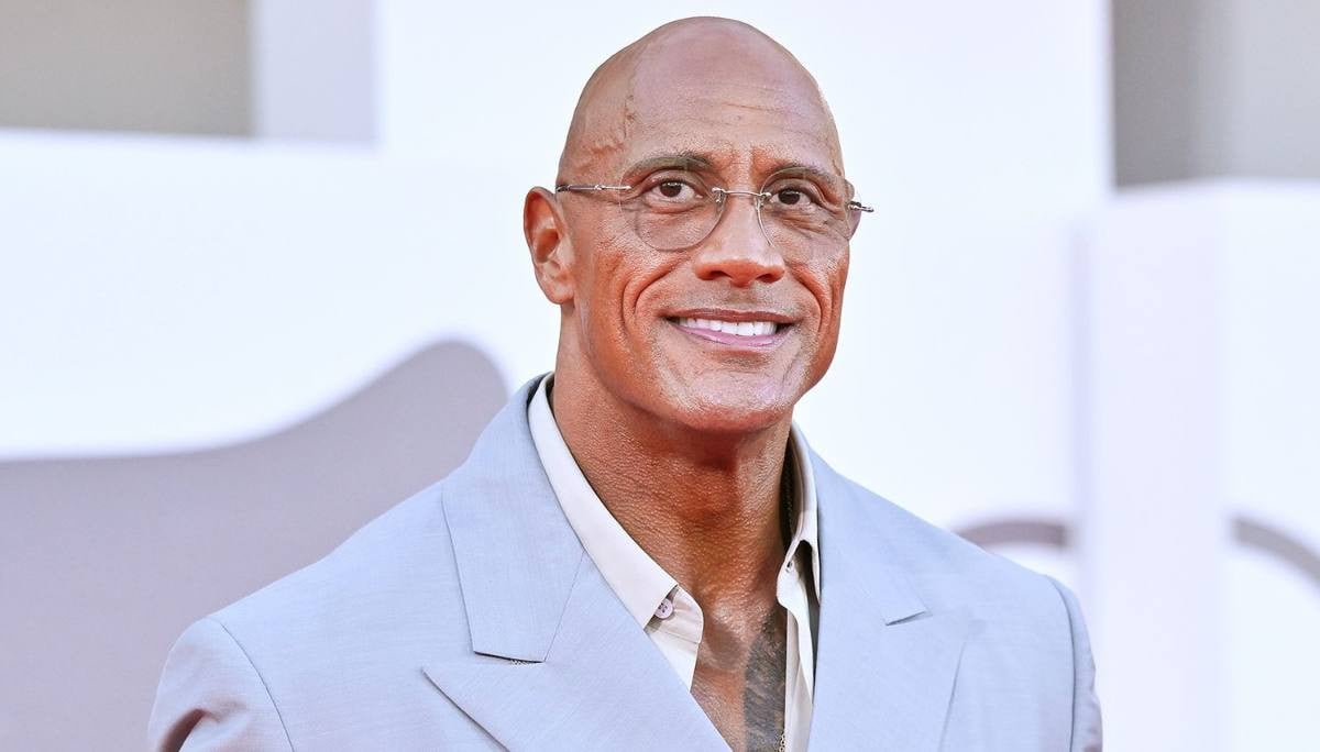 Dwayne Johnson’s starry day takes unexpected roadside twist