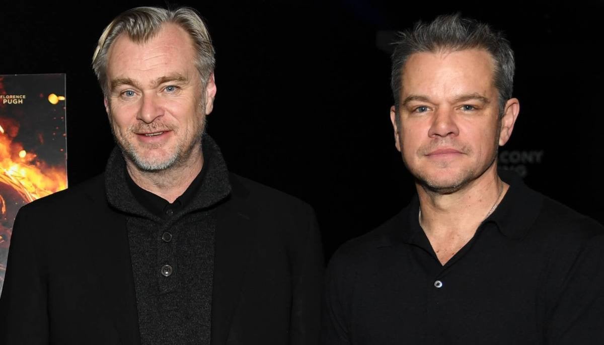 Matt Damon gushes over Christopher Nolan's writing